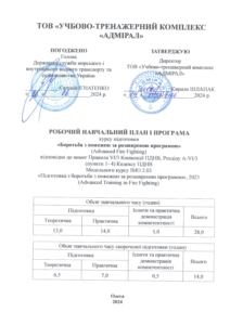 Боротьба з пожежею за розширеною програмою